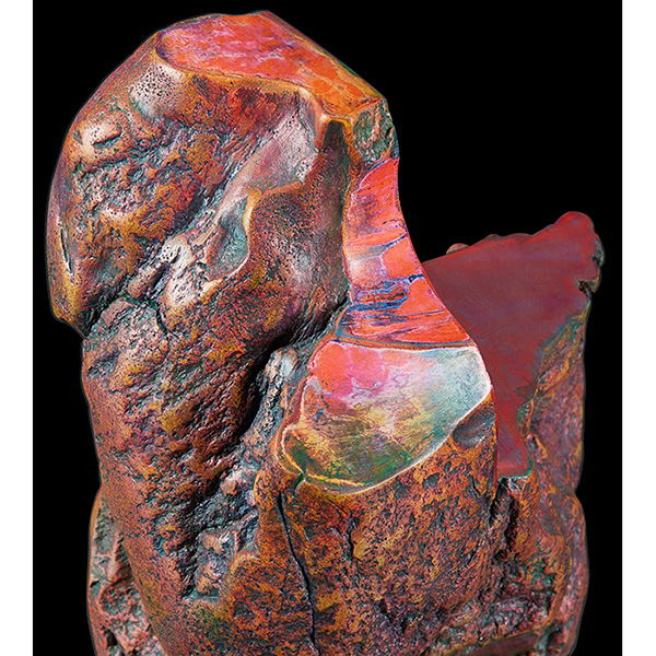 Ken Price, (American, 1935-2012), Iconoclast, 1985, fired clay with acrylic, 7.5"h x 4.25"w x 7.5" - Image 2 of 2