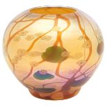 Louis Comfort Tiffany (1848-1933) vase, #5084A, New York, NY, Favrile glass with millefiori
