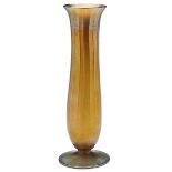 Louis Comfort Tiffany (1848-1933) vase, #6653N-1547, New York, NY, gold Favrile glass, signed, 4"dia
