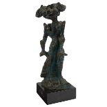 Oswaldo Vigas, (Venezuelan, 1926-2014) Standing Figure, 1985, bronze, signed, dated and numbered,