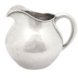 The Kalo Shop, presentation pitcher, #12, Chicago, IL, sterling silver, stamped marks, numbered,