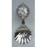 Tiffany & Co Sterling Silver Bonbon Spoon Circa 1892-1902, a Tiffany & Co sterling silver bonbon