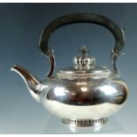 International Sterling Silver Teapot by LaPaglia Mid 20th century modernist, a beautiful and fine