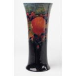 A Moorcroft Pomegranate pattern vase, of flared form,