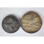 Two late 19th century agricultural silver medals,