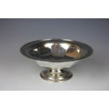 A silver pedestal dish, William Hutton & Sons Ltd, Sheffield 1932,