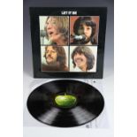 The Beatles Let It Be album, 2nd UK Stereo pressing with red apple verso,