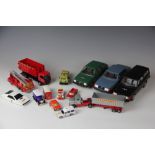 A collection of die cast and other collectors vehicles,
