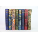 YOUNG ENGLAND AN ILLUSTRATED MAGAZINE FOR BOYS, eight vols, 1900, 1901, 1902, 1903, 1904, 1905,