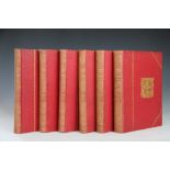 FLETCHER (J), A PICTURESQUE HISTORY OF YORKSHIRE, six vols, engraved plates and illustrations,