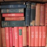 A miscellany of 19th century leather and cloth books (four boxes)