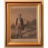 R Graves after Edmund Bristow, engraving, Jack Hall Fisherman of Eton,