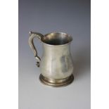 A George II silver mug, Henry Brind, London 1746,