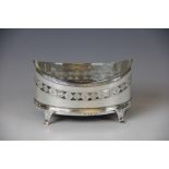 A silver stand, probably Peter and Anne Bateman, London circa 1790,