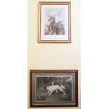 Thomas Landseer after Henry Landseer, colour print, The Deer family, Thomas Agnew & Sons 1874,