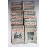 NANSEN (F), NANSEN'S FARTHEST NORTH, seventeen of twenty issues only,