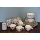 A Royal Worcester thirty seven piece part tea set,