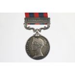 An 1854-95 India General Service medal to 775 Pte R.