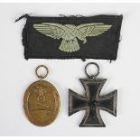 A German Iron Cross, with 1813 & 1939 dates,