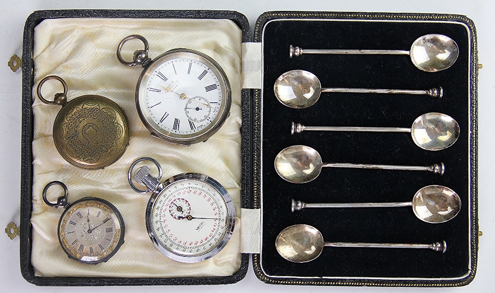 A Kay's perfection lever open face pocket watch in original box,