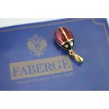 A Victor Mayer for Faberge egg pendant,