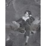 Samuel Cousins after Sir Thomas Lawrence, pair of engravings,