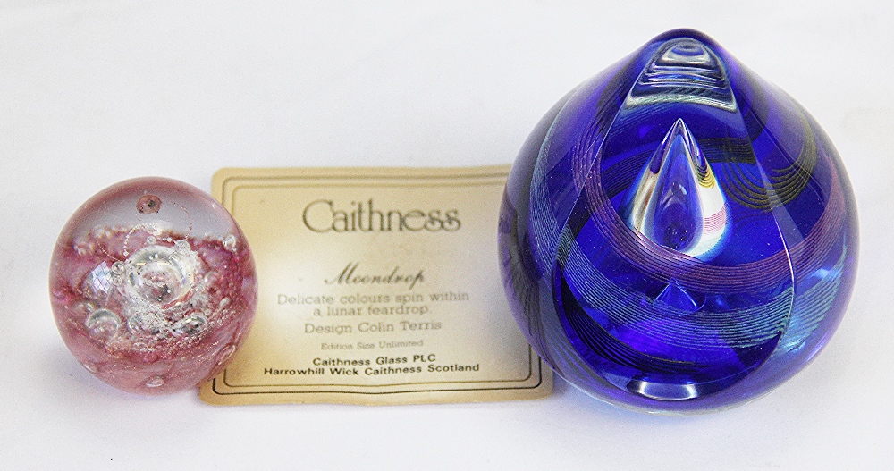 A Caithness Glass paperweight 'Quest', limited edition number 172/650, 8.
