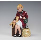 A Royal Doulton figure The Girl Evacuee HN3203, modelled by Adrian Hughes, No 3739 of 9,500, 19.