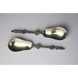 A pair of silver apostle type spoons, William Hutton & Sons, London 1884,