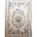 A large 19th century and earlier wall hanging,