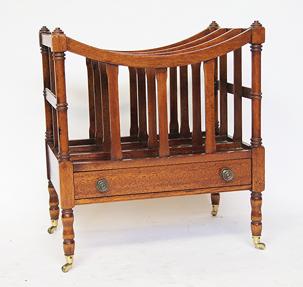 A mahogany Canterbury,