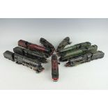 A collection of unboxed Wrenn locomotives and loco's and tenders, to include City of Stoke on Trent,