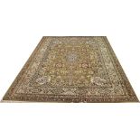 A Super keshari wool rug,