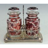 A George III silver preserve stand, Robert Garrard, London 1808,