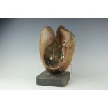 A post modernist sculpture in the manner of Dame Jocelyn Barbara Hepworth (1903-1975),