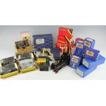 A collection of boxed and loose Hornby OO gauge electric signals,