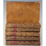 POPE (A), THE WORKS IF ALEXANDER POPE ESQ, six vols,