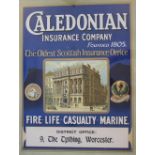 An early 20th century Caledonian Insurance Company poster,