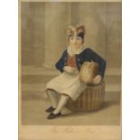 Charles Knight after Simon de Kostar (19th century), Hand coloured engraving, The Baker's Boy,