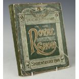 GRAPHIC SOUVENIR PROGRAMME OF THE ROYAL AGRICULTURAL SHOW SHREWSBURY 1914,