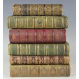 CUNNINGHAM (A), THE WORKS OF ROBERT BURNS, engraved frontis and half title, full green levant,