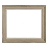 CORNICE in legno laccato (cm 51,5 x 62,5). Francia primi '900 Misure: cm 66 x 78