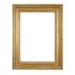 CORNICE Impero in legno dorato ad oro zecchino (cm 40 x 56). Francia I meta' '800 Misure: cm 54 x