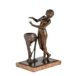 ANTONIO UGO (Palermo 1870 - Palermo 1950) SCULTURA in bronzo, fusione a cera persa raffigurante "