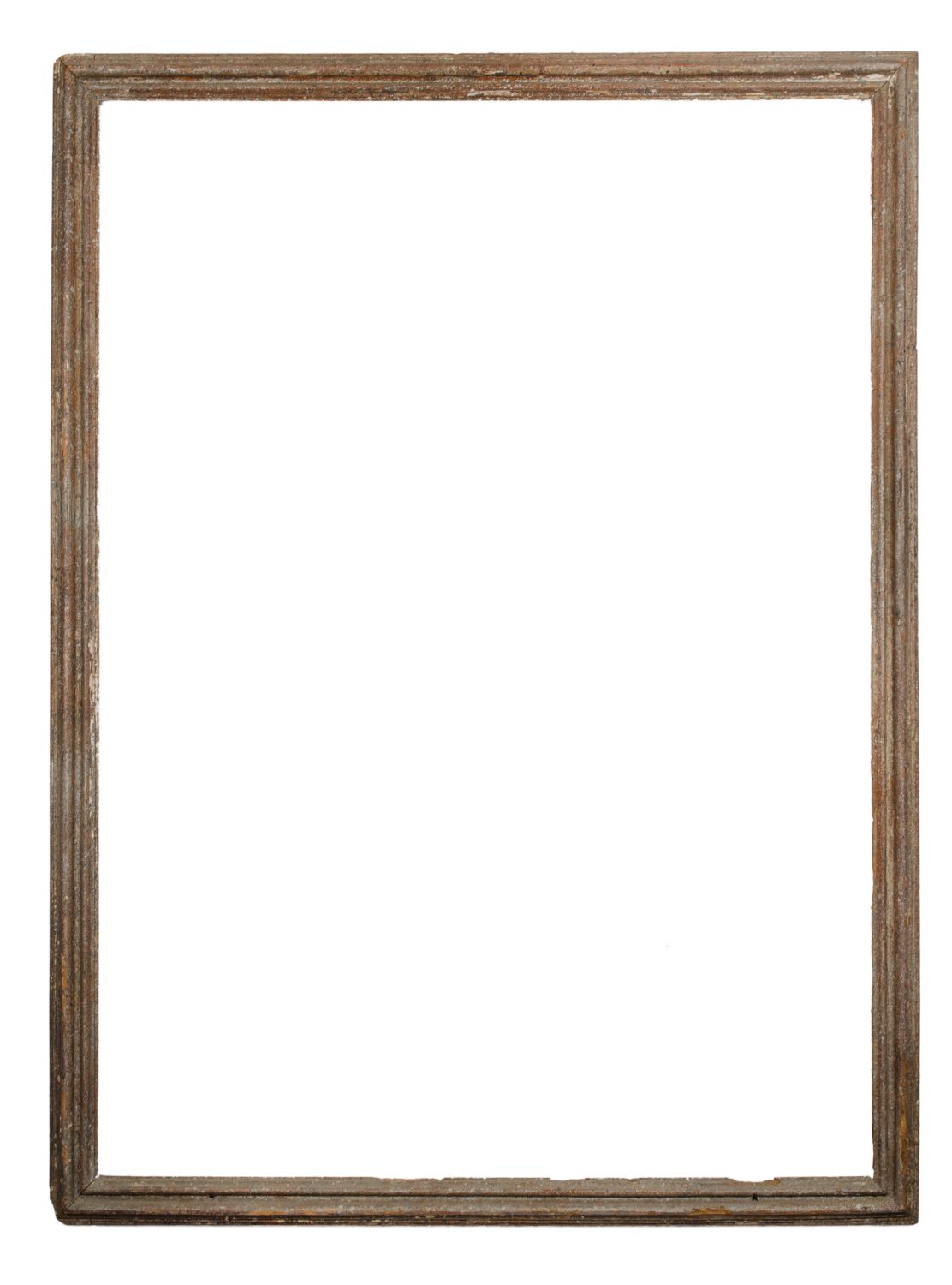 CORNICE stile Salvator Rosa in legno (cm 83 x 116). Italia XVIII secolo Misure: cm 93 x 126