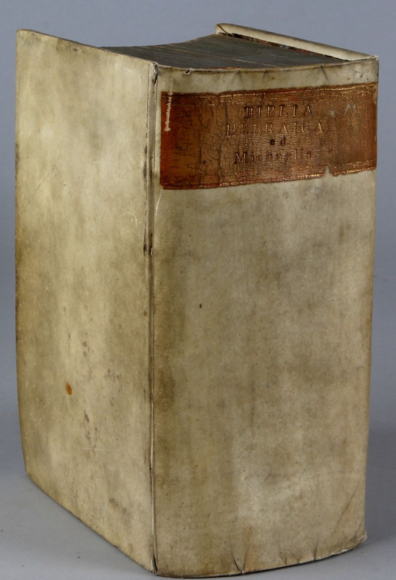 German antiquarian book, Biblia Hebraica 1729 (Hebrew) Judaica with Hebrew texts and engravings,