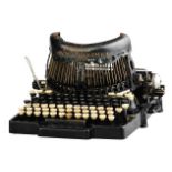 Typewriter - Colombia COLOMBIA BAR - LOCK - No:10, American, 1900. 29x40x25 cm