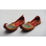 Yemeni Shoes Made of genuine leather, embroidered Yemeni shoes. 28 cm