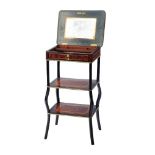 Dressing Table British, 19th century, three tier dressing table. Features include a clamshell