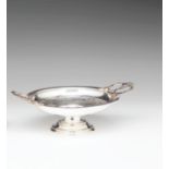 WMF Sugar Dish German, 20th century, silver-plated metal sugar dish with ornate handle design31x22